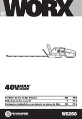 Worx WG268 Manual Del Usuario