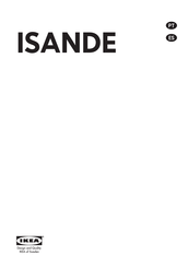 IKEA ISANDE Manual Del Usuario