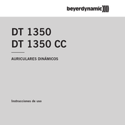 Beyerdynamic DT 1350 CC Instrucciones De Uso