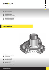 PLYMOVENT FAN-14/28 Instrucciones Para El Uso