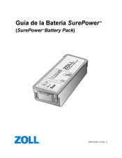 ZOLL SurePower Battery Pack Guia De Inicio Rapido