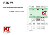 Realtime RTD-W Instrucciones De Instalación