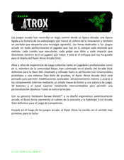 Razer ATROX Manual Del Usuario