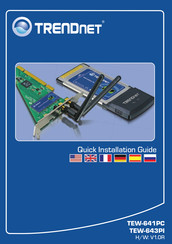 TRENDnet TEW-641PC Guía De Instalación Rápida