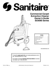 Sanitaire SC6080 Serie Guia Del Propietario