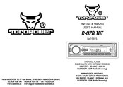 NEW RADIOVOX TOROPOWER R-078.1BT Manual Del Usuario