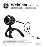 GE WebCam 98650-3 Manual De Instrucciones