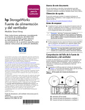 HP StorageWorks MSA1000 Instrucciones Para La Sustitución