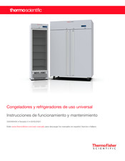 Thermo Fisher Scientific TSG700F Instrucciones De Funcionamiento Y Mantenimiento