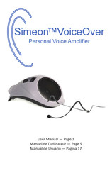 Simeon VoiceOver Manual De Usuario