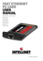 Intellinet Network Solutions 520522 Manual De Usuario