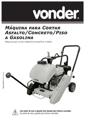 vonder 66.59.350.000 Manual De Instrucciones