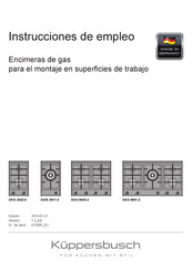 KÜPPERBUSCH GKS 9951.0 Instrucciones De Empleo