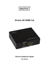 Digitus DS-46304 Guía De Instalación Rápida