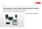 ABB ControlMaster CMF160 Manual Del Usuario