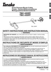 Tanaka TBC-420PF Instrucciones