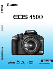 Canon EOS 450D Manual De Instrucciones