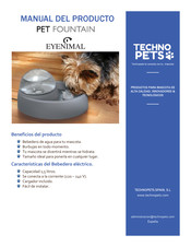 EYENIMAL PET FOUNTAIN Manual Del Producto