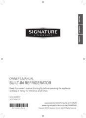 Signature Kitchen Suite SKSCR2401P El Manual Del Propietario