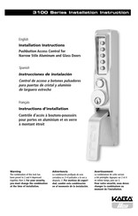 Kaba ILCO 3100 Serie Instrucciones De Instalación