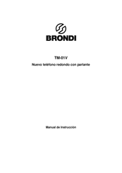 BRONDI TM-01V Manual De Instruccion