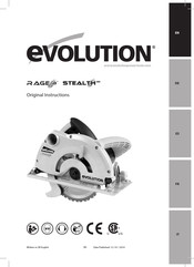 Evolution RAGE-B Instrucciones Originales