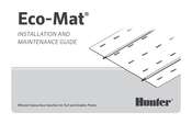 Hunter Eco-Mat Instalación Y Guía De Mantenimiento