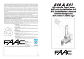 FAAC 540 Guia De Inicio Rapido