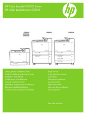 HP Color LaserJet CP6015dn Guía De Instalación Inicial