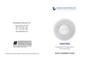 Grandstream GWN7605 Guía De Instalación Rápida