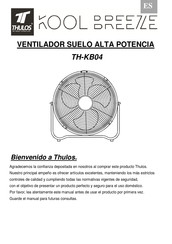 Thulos KOOL BREEZE TH-KB04 Manual De Instrucciones