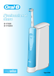 Braun Oral-B Professional Care D 17 525X Manual Del Usuario