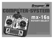 GRAUPNER mx-16s Manual Del Usuario