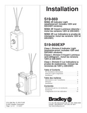 Bradley S19-869 Guia De Instalacion