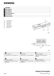 Siemens FDCW221 Guia De Instalacion
