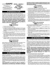 Franklin Electric Little Giant PE-1.5-MDI-SC Manual De Instrucciones