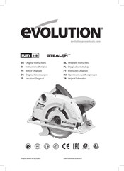 Evolution FURYB1852 Manual Del Usuario