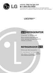 LG LSC27931 Serie Manual De Usuario