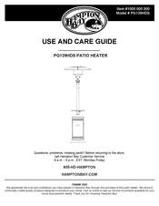 HAMPTON BAY PG139HDS Manual Del Usuario