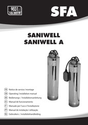 SFA SANIWELL Manual De Funcionamento