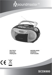 SOUNDMASTER SCD6900 Manual De Instrucciones