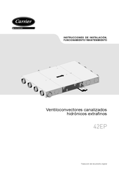 Carrier 42EP Instrucciones De Instalación, Funcionamiento Y Mantenimiento