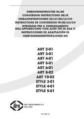 Dru Verwarming ART 4-01 Instrucciones De Adaptación