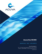 Acuva Eco NX-MX Manual Del Usuario