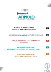 Fresmak ARNOLD Manual De Instrucciones