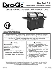 Dyna-Glo GB730SNB Manual Del Usuario