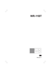 Sangean WR-11BT Manual De Instrucciones