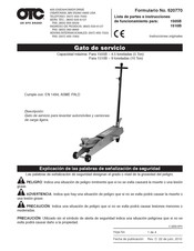 SPX OTC 1505B Instrucciones Originales