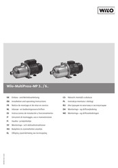 Wilo MultiPress-MP 6 Serie Instrucciones De Instalación Y Funcionamiento