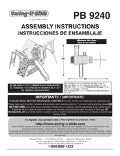 Swing-N-Slide PB 9240 Instrucciones De Ensamblaje